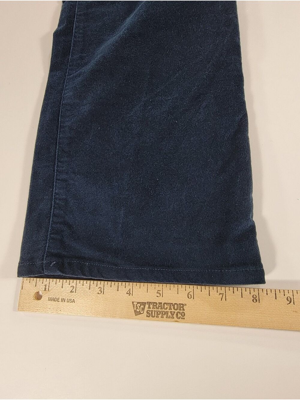 NEW White House Black Market WHBM Velvet Mini Boot Stretch Women's 8 Teal Pants - Picture 8 of 12
